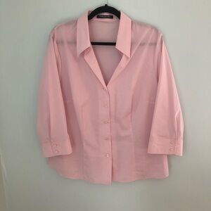 Betty Barlay Button Down Top NWOT